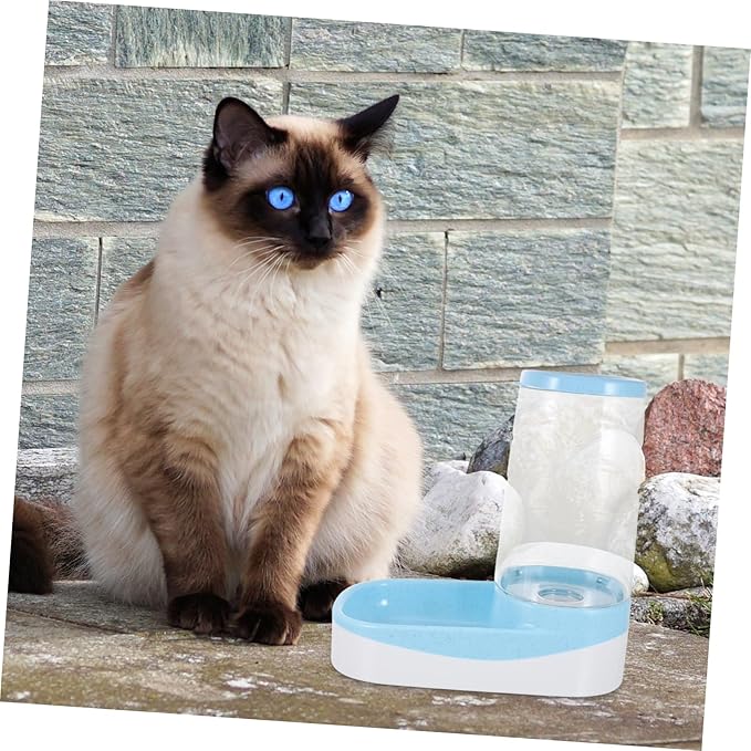 Automatic Pet Water Dispenser with Smooth Surface Cats and Rabbits Capacity Compact and Portable Water Bowl for Home Use