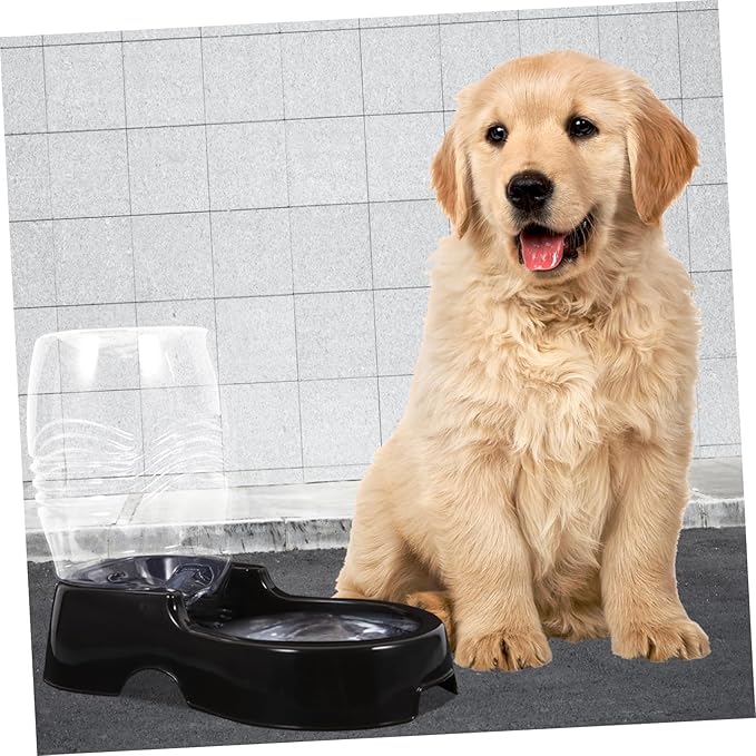 VICASKY Automatic PET Water Dispenser Fountain for Cats and Dogs 900ml Healthy Waterer Replacement Filters Dog Water Bottle Feeder for Small Pets Random Color