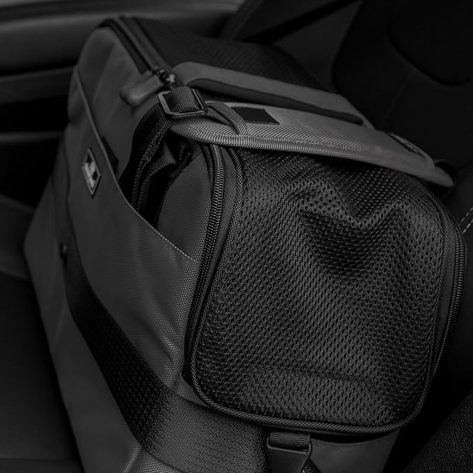 Sleepypod Atom - Airline Approved Pet Carrier and Crash-Tested Car Seat for Cats and Dogs up to 12 lbs. (Charcoal Gray)