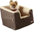 K&H Pet Products Bucket Booster Pet Seat Rectangle Knockdown Chocolate/Tan Small