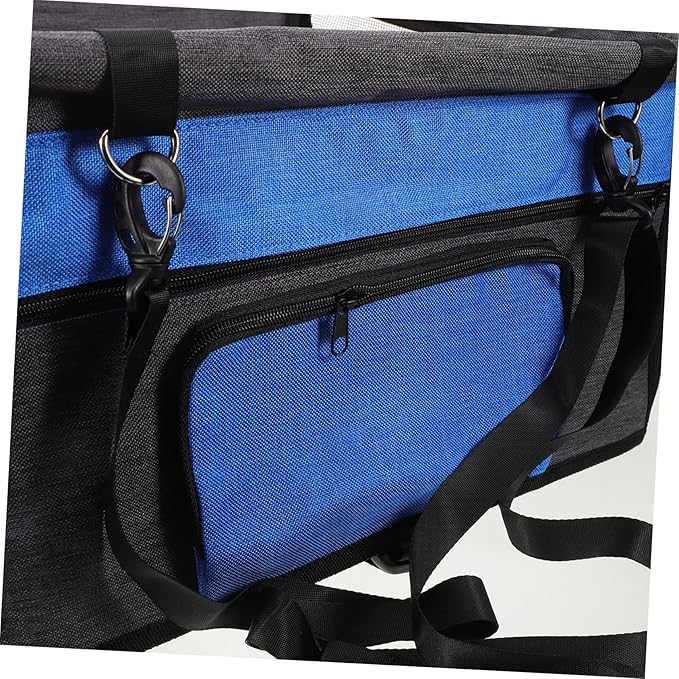 Front Pocket Dog Car Seat with Safety Rope Portable Travel Seat for Cats and Dogs and Breathable Pet Cushion Easy to and Install