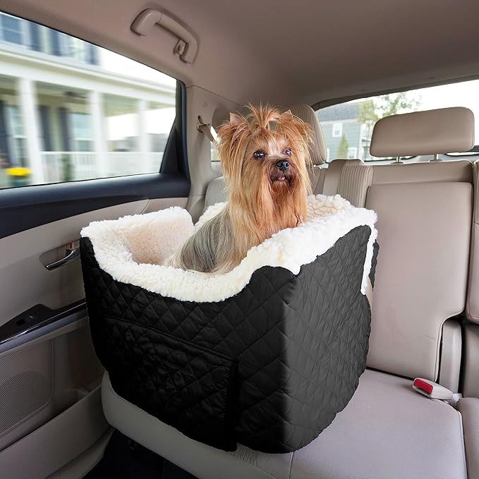 Snoozer Lookout II Pet Car Seat, Medium II, Black