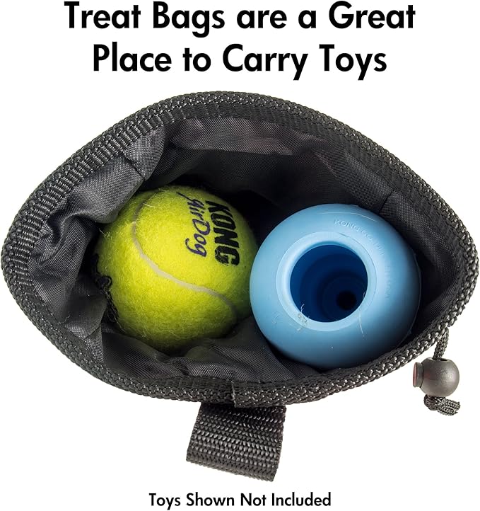 Dog Treat Pouch - Dog Treat Training Pouch - Treat Bags for Dogs, Easily Carries Snacks and Pet Toys, Dog Puppy Food Container with Mesh Pocket, Professional Quality Pouch (Blue)