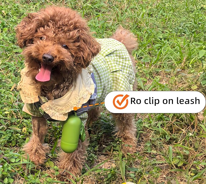Biodegradable Lavender Scented Doggie Poop Bags - 4 Rolls (60 Counts) with Dispenser & Keychain, Leak-Proof Eco Friendly Waste Bags for Dogs