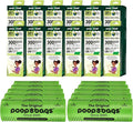 The Original Poop Bags® USDA Certified 38% Plant-Based Dog Poop Bag Refills, Single Bulk Roll, Unscented, 3600 Count