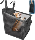 Dog Car Seat for Medium Dogs up to 50lbs, Foldable Booster Seat for Back Seats, Waterproof Pet CarSeat with Safety Belt and Non-Slip Bottom, Pet Seat Cover for Cars, Trucks and SUVs