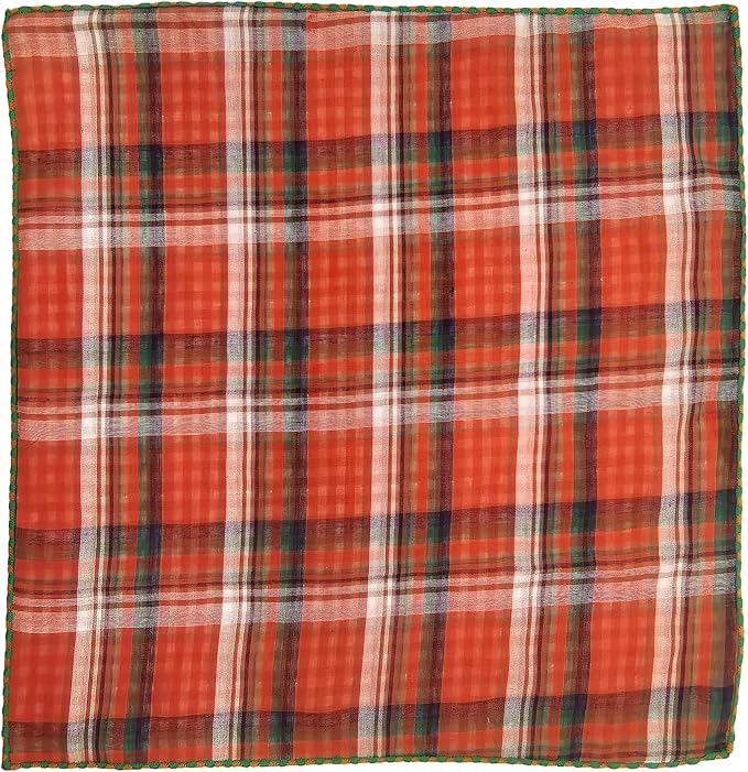 Double Layers Two Tones Dog Cotton Square Bandana Bibs Scarf Kerchief for Small Medium Dogs Boy or Girl - DCB21 O&G