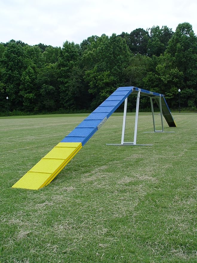 Aluminum Dog Agility Dog Walk with Rubber Surface (8')