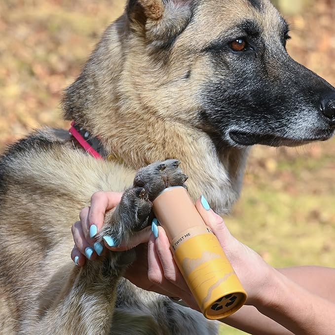 All-Terrain Dog Paw Waxes - 4 Protective Balms (Trail + Street + Beach + Snow) - Each Wax for Dogs is Specifically Formulated for Outdoor Environments - Natural Lick-Safe Ingredients - USA