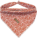 Elegant Little Tail Dog Bandana, Fall Halloween Adjustable Scarf Handkerchief Bib for Small Large Dogs, Boy Girl Square Kerchief
