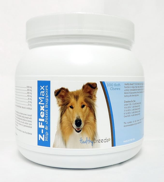 Healthy Breeds Collie Z-Flex Max Hip & Joint Soft Chews 100 Count