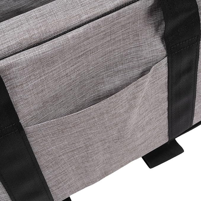 GOTOTOP Center Console Dog Car Seat Pet Booster Car Console Seat for Small Dogs with 2 Safety Belts 300D PU Oxford Fabric Portable Travel Carrier