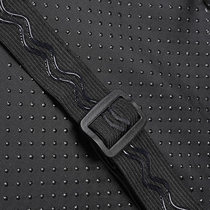 Yosoo Health Gear Dog Cat Car Seating Pet Booster Seat Bag, Breathable Back Seat Extender with Strap, Sturdy Oxford Cloth Cotton Canvas Car Center Console Pet Bed for Travel
